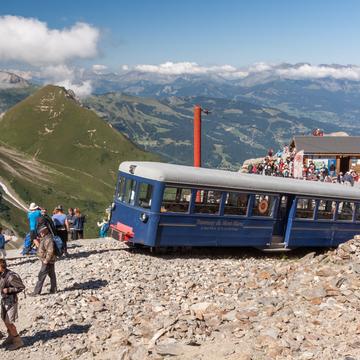 Mont Blanc Tramway, Nid d'Aigle station, France