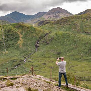 Mount Snowdon from Lookout Car Park, United Kingdom