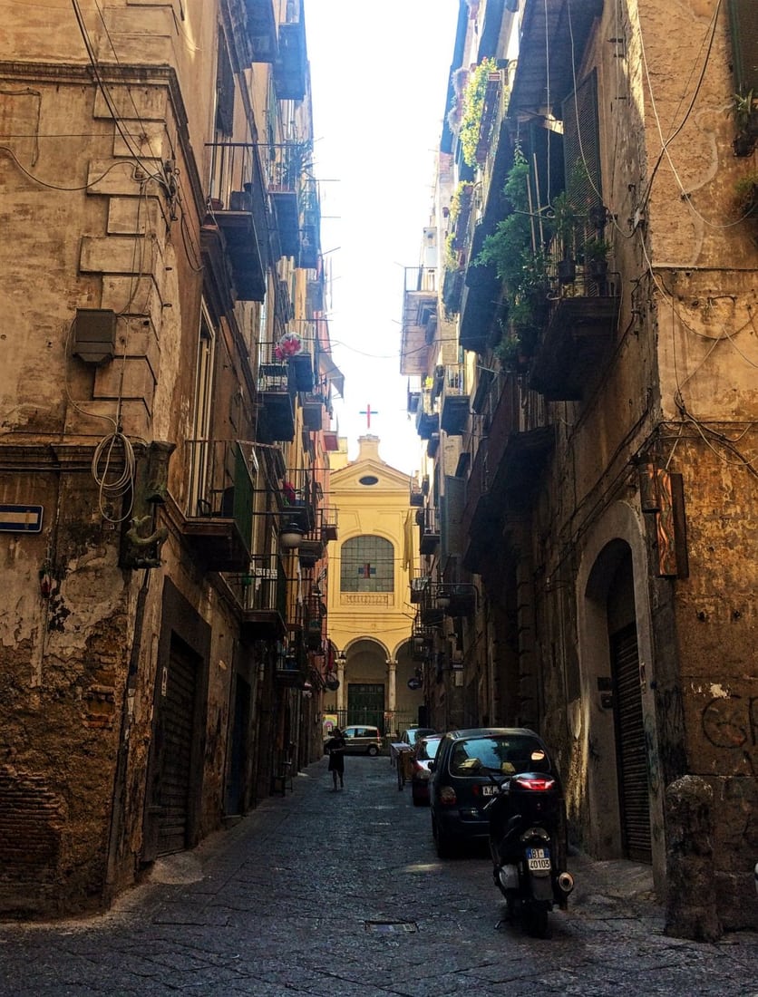 Napoli old town, Italy