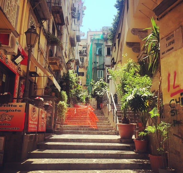 Napoli old town, Italy