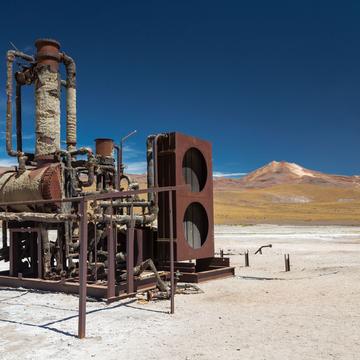 Pump Station, Parque Geotermico Gyser del Tatio, Chile