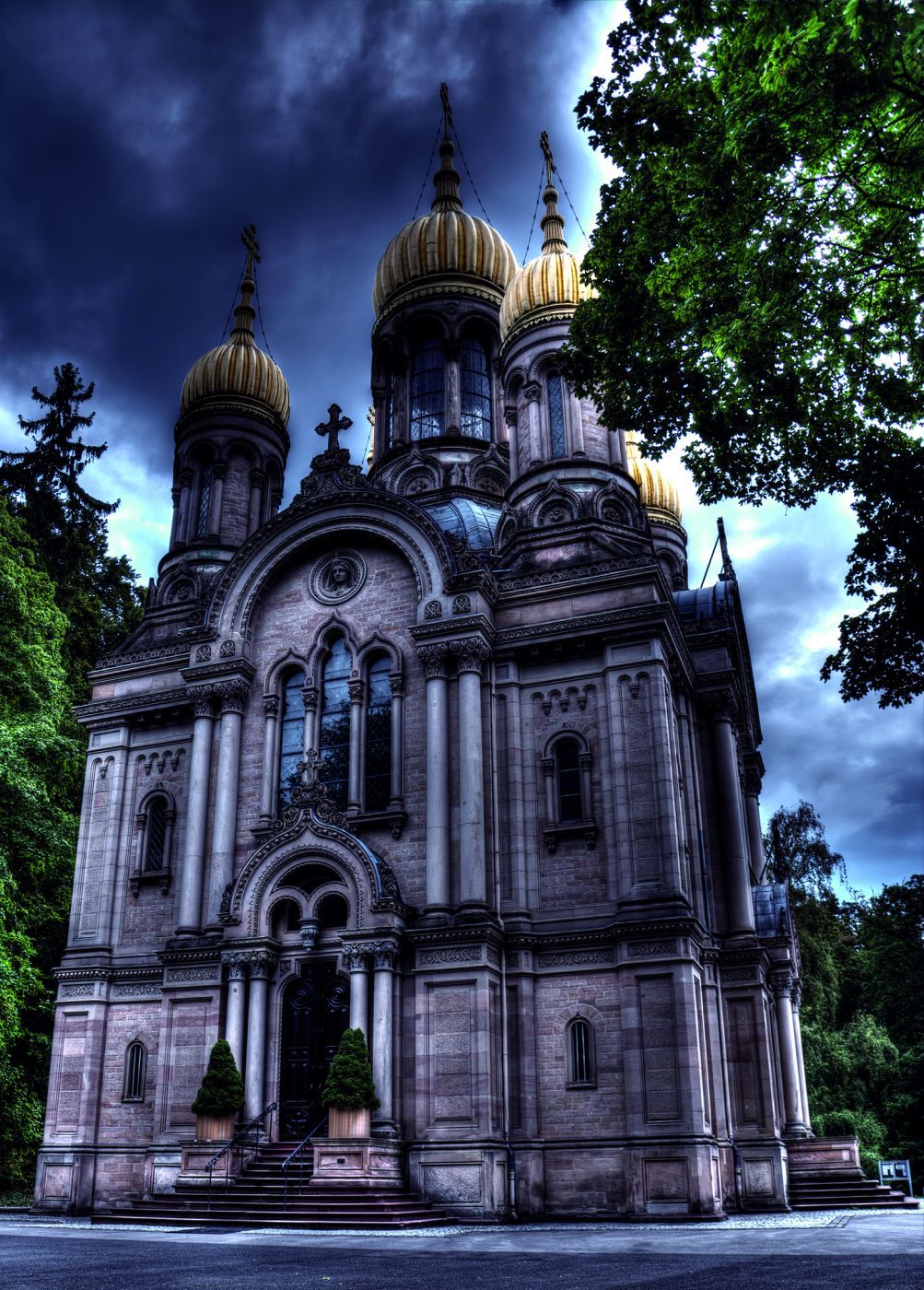 Russian Orthodox Church of St. Elisabeth in Wiesbaden, Germany