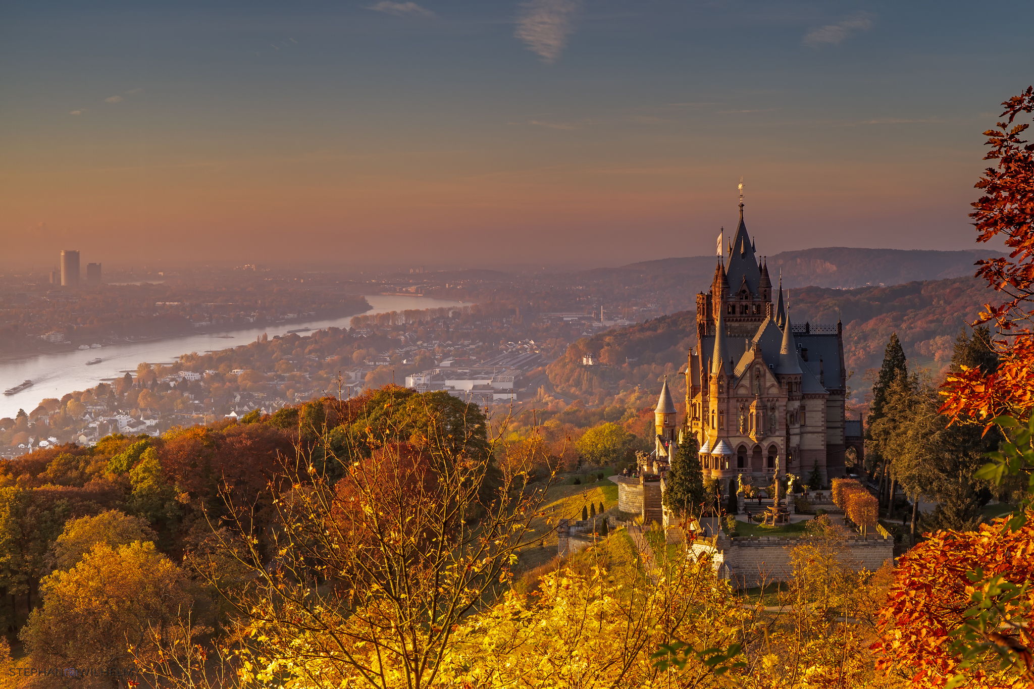 Drachenburg Castle, Drachenfels, Germany