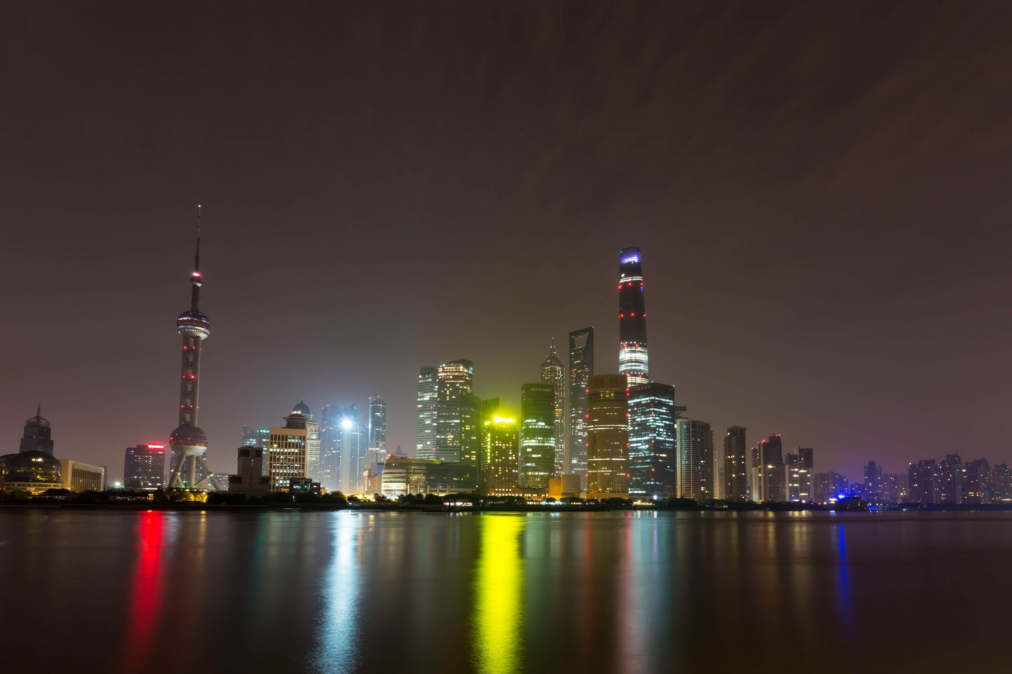 Shanghai Pudong Skyline, The Bund, China