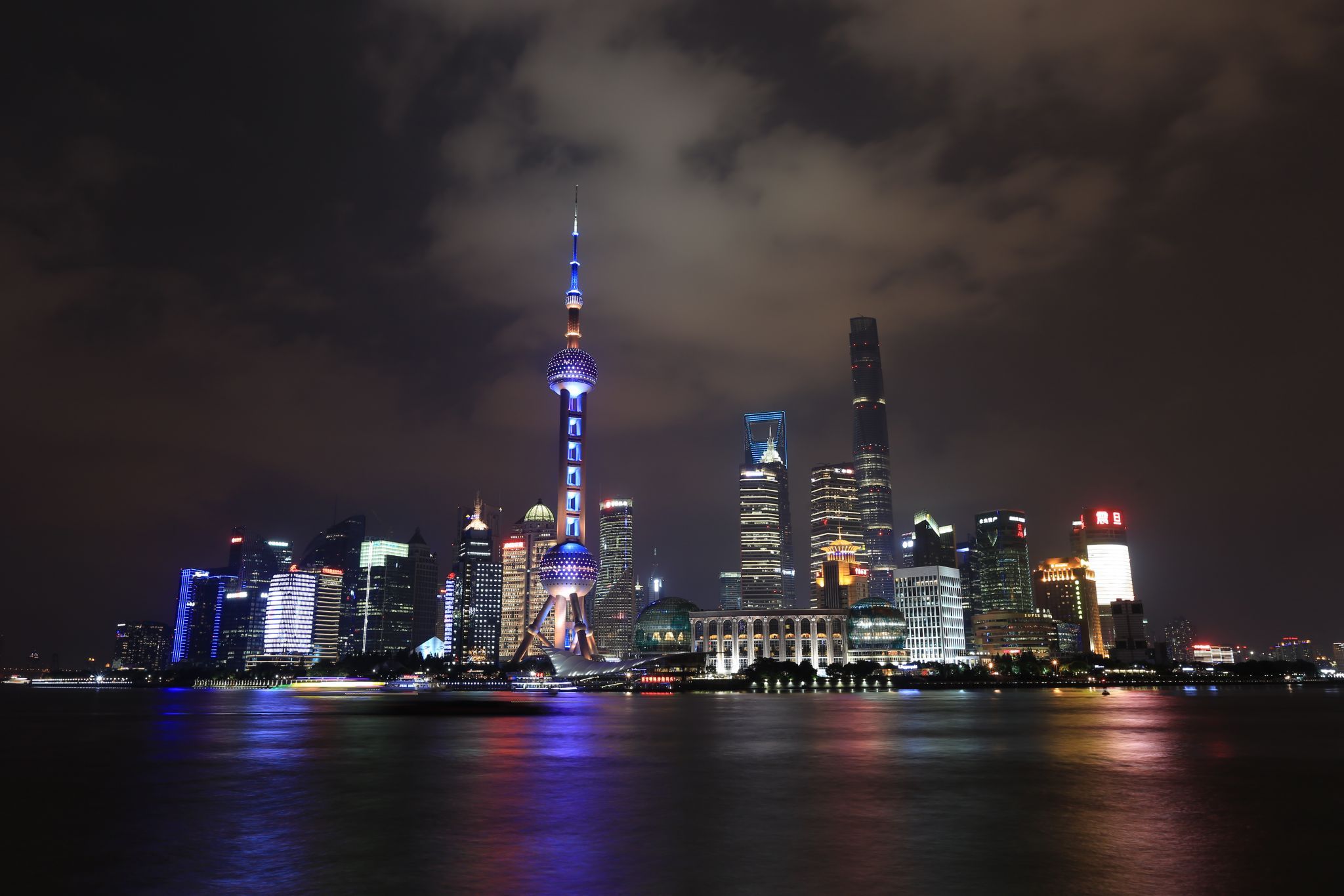 Shanghai Pudong Skyline, The Bund, China