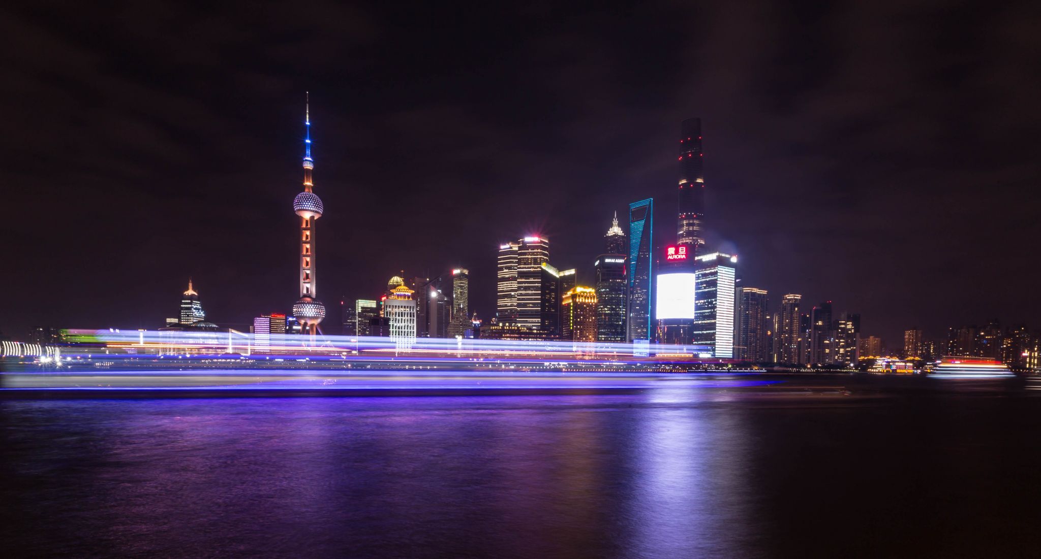 Shanghai Pudong Skyline, The Bund, China
