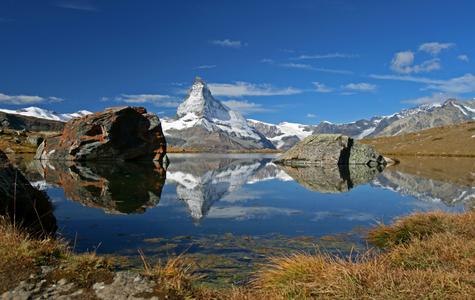 View to Matterhorn from Stelli Lake