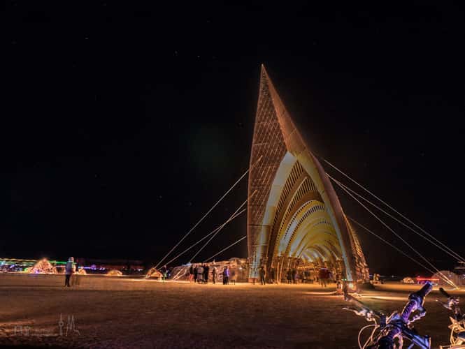 Temple Of Promise - Burning Man 2015