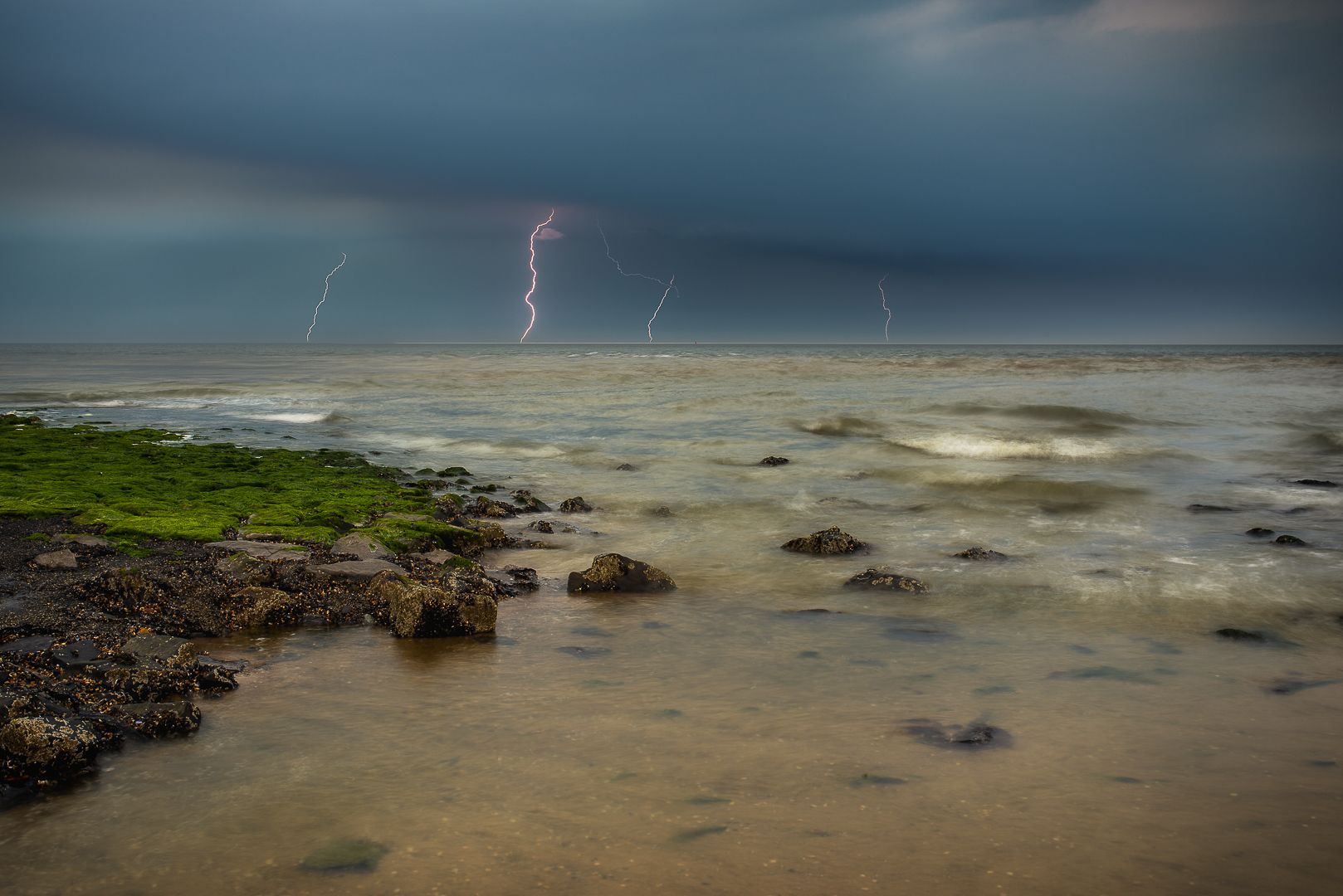 The North Sea Coast, near Den Helder, Netherlands