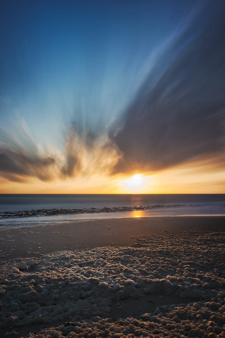 The North Sea Coast, near Den Helder, Netherlands