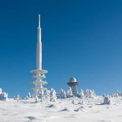 Transmitters on the Brocken Summit, Germany