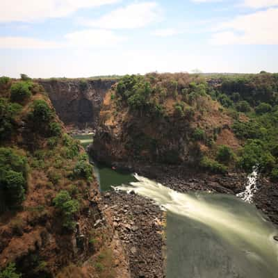 Victoria Falls Bridge Overview, Zambia