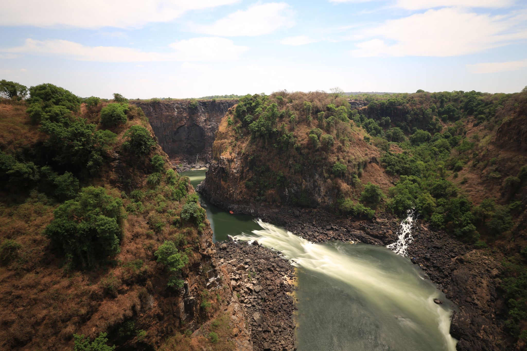 Victoria Falls Bridge Overview, Zambia