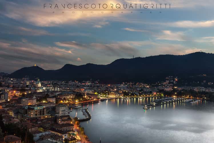 Wake me up - Sunset on Como city