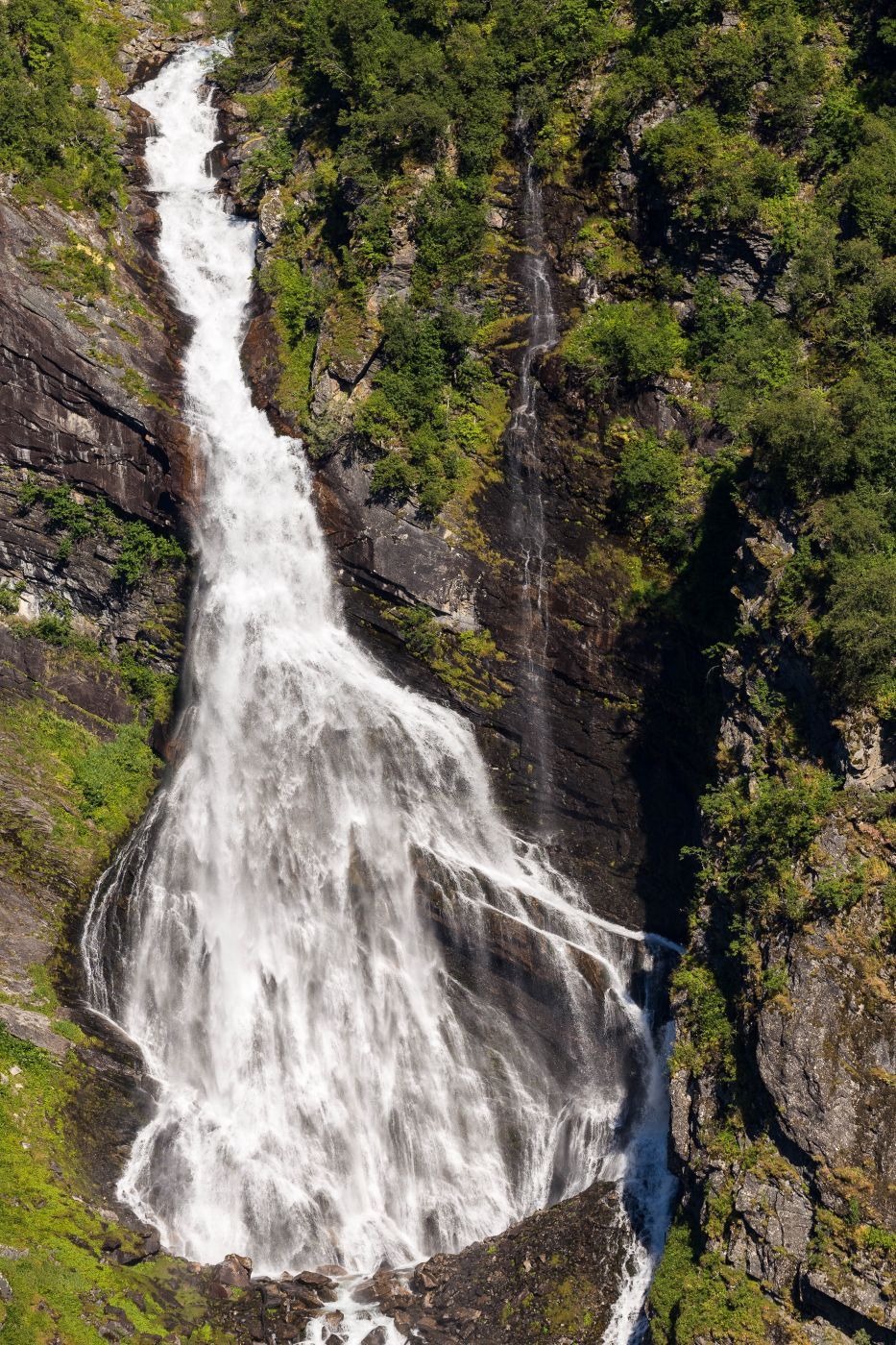 Waterfall near Geiranger, Norway