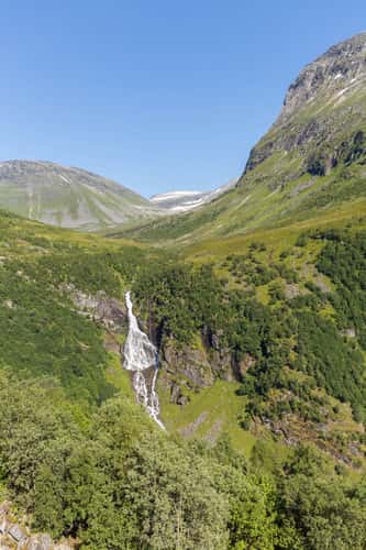 Waterfall near Geiranger