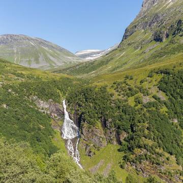 Waterfall near Geiranger, Norway