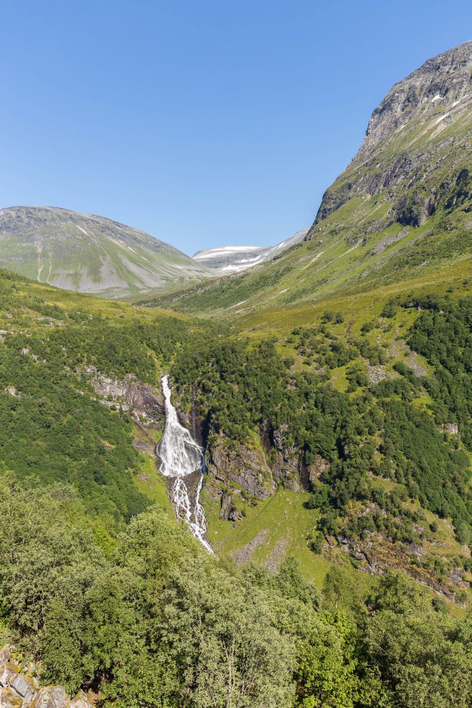 Waterfall near Geiranger, Norway