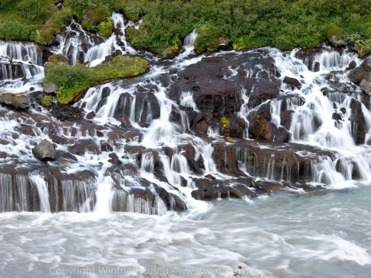 Barnafossar, Iceland