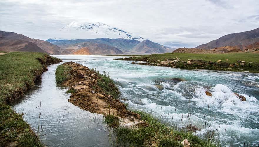 View of the Muztag Ata