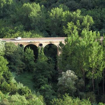 Bridge to Pitigliano, Italy