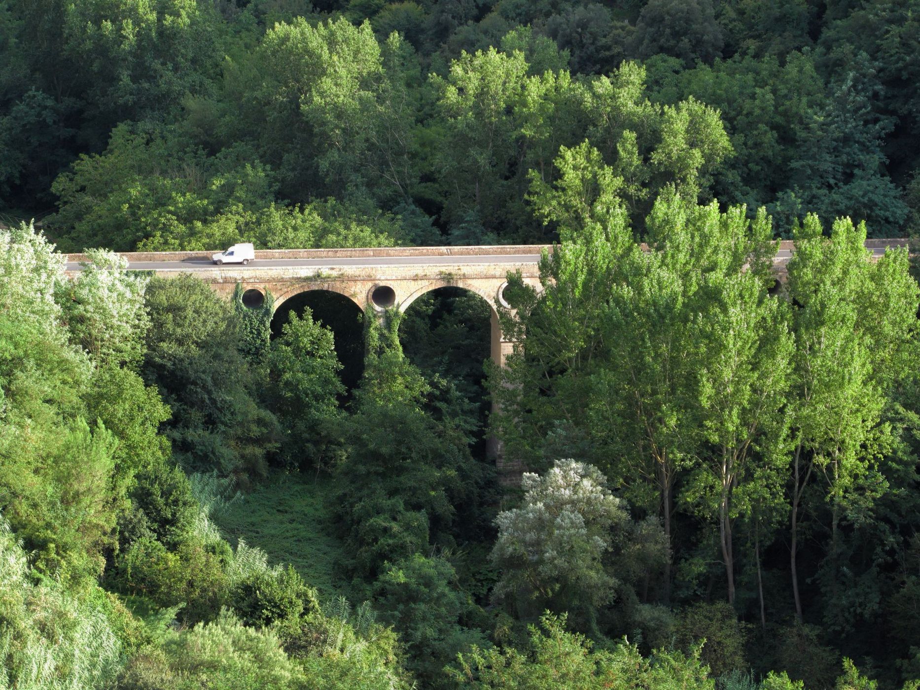 Bridge to Pitigliano, Italy