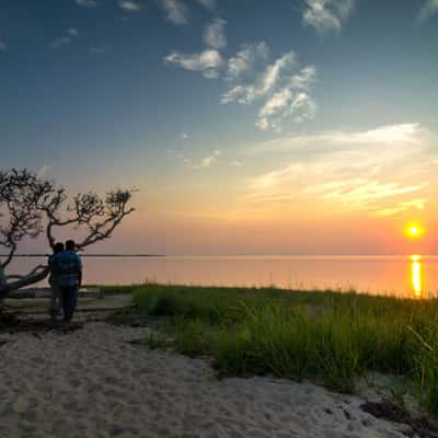 Clarks Bay, Outerbanks, North Carolina, USA