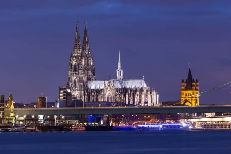 Cologne Cathedral from Poller Wiesen