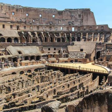Coloseo, Inside the Colosseum, Rome, Italy