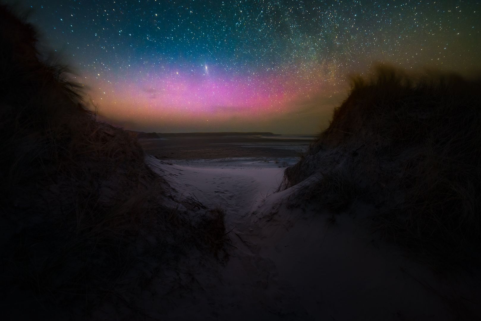 De Slufter by Night, Netherlands