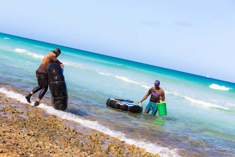 Fishers in Varadero