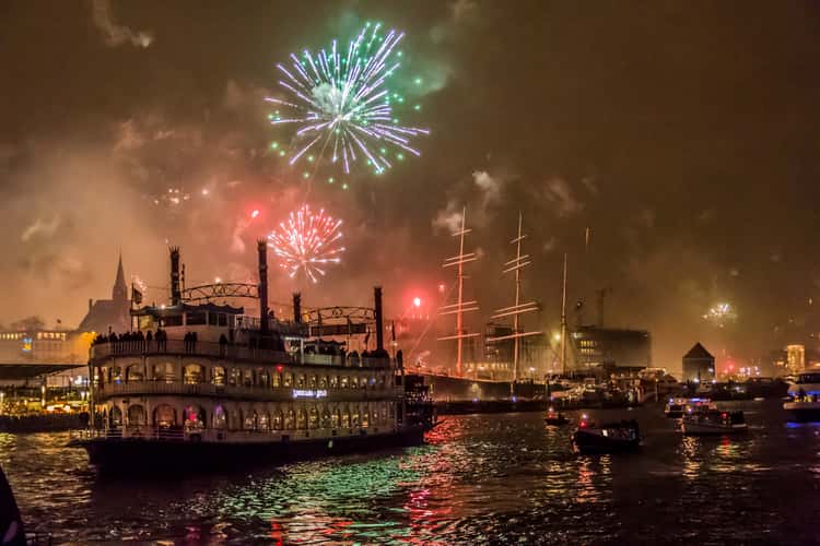 Happy New Year in Hamburg