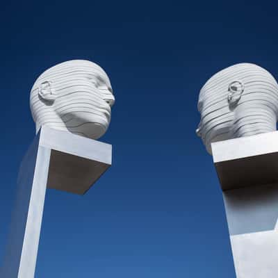 Heads of Adlershof, Germany