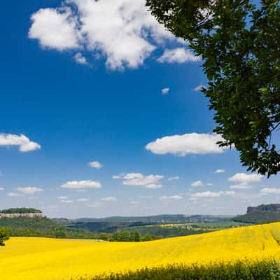 Königstein Fortress and Elbe Sandstone Mountains, Germany