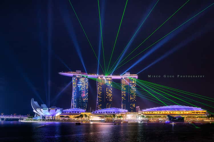 Skyline of Singapore