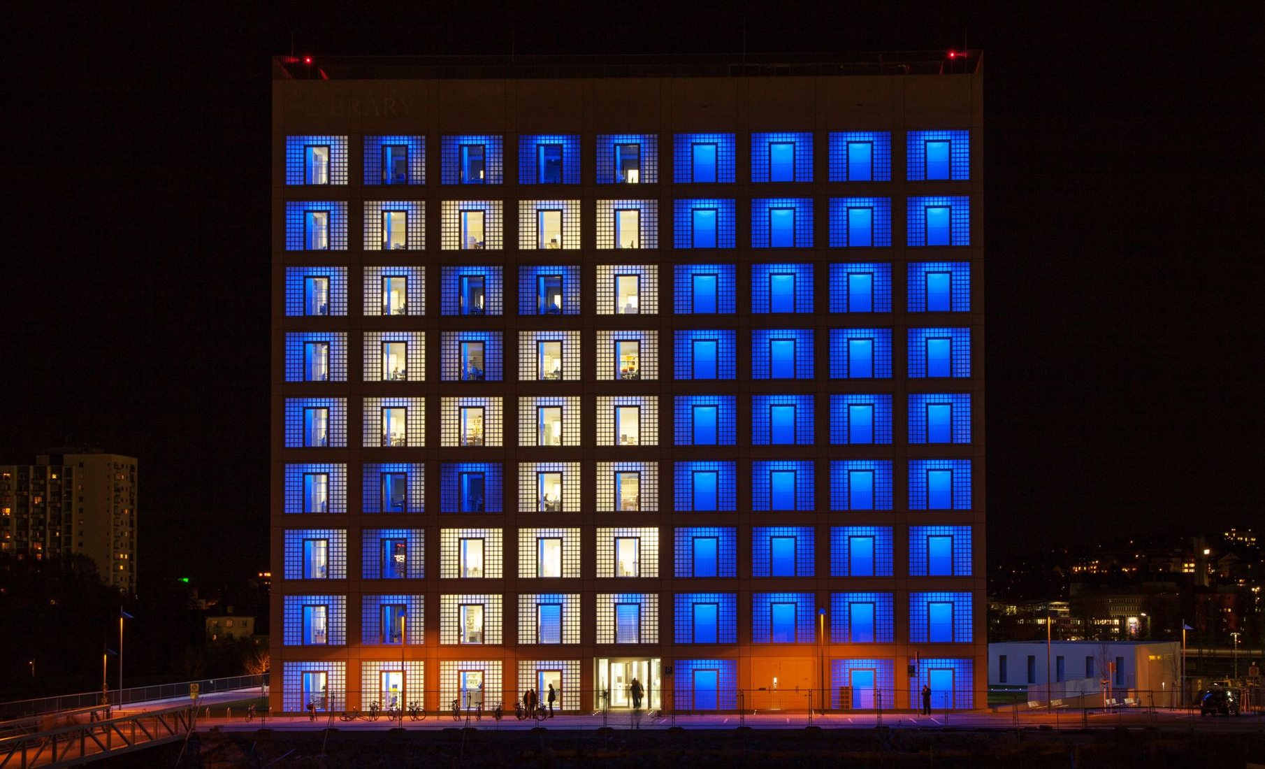 Stuttgart City Library from outside, Germany 