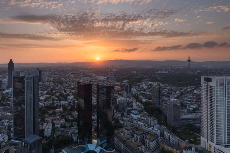 View from Maintower, Frankfurt am Main