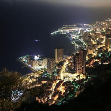 Monaco from above, France
