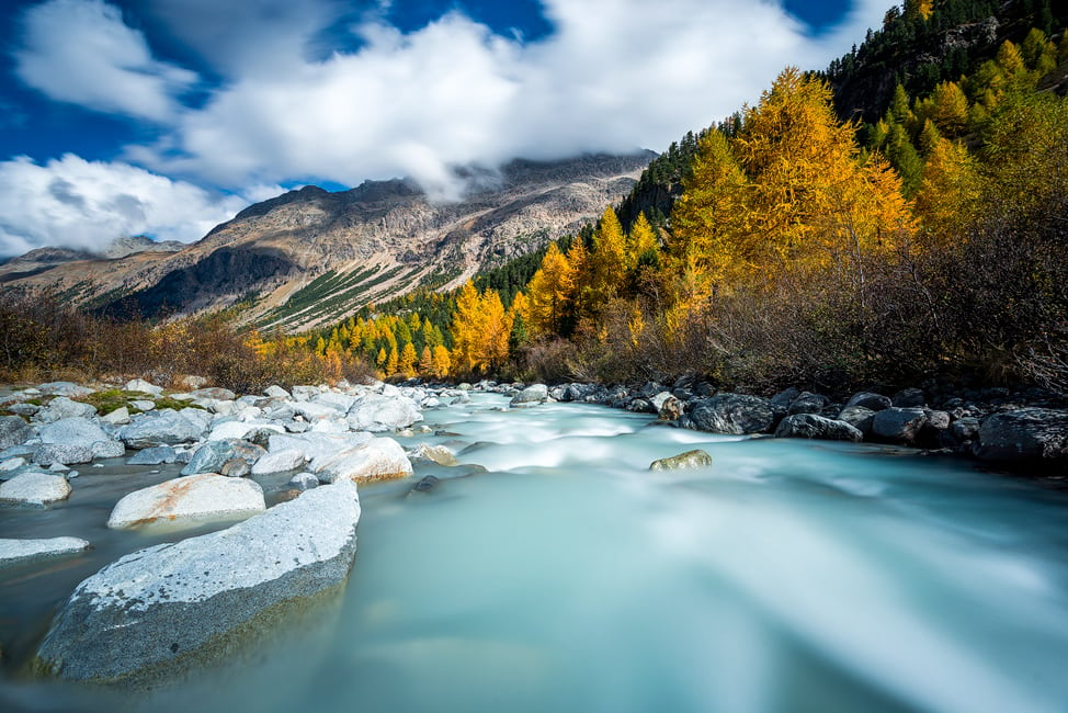 Morteratsch Glacier, Switzerland