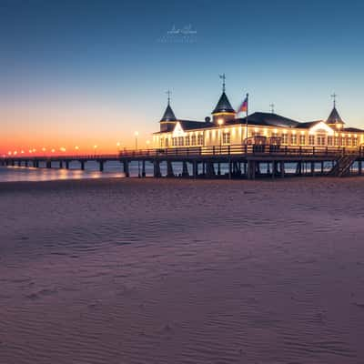 Oldest pier in Germany (Ahlbeck / Usedom), Germany