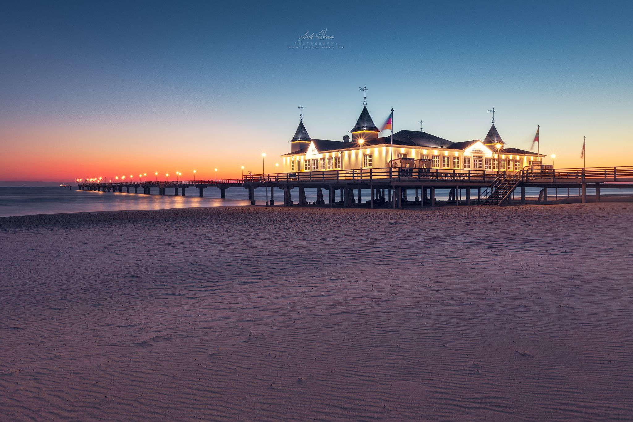 Oldest pier in Germany (Ahlbeck / Usedom), Germany