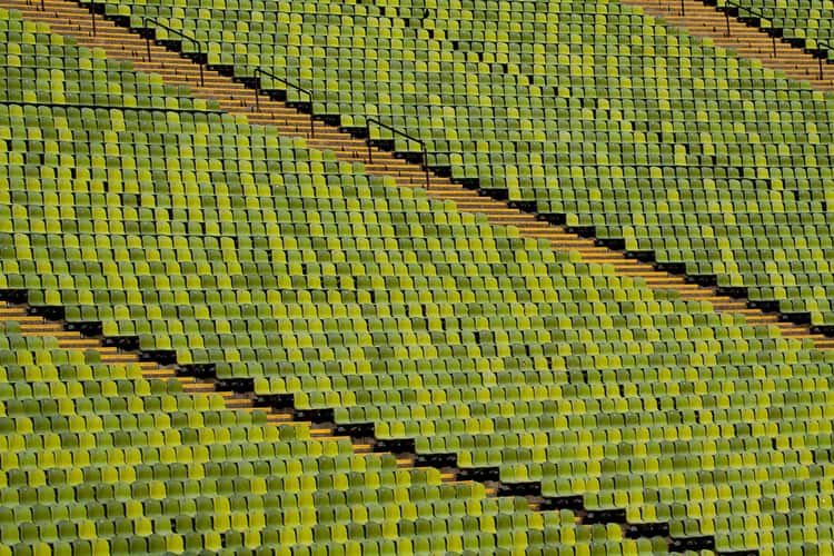 Inside Olympia Stadium, Munich