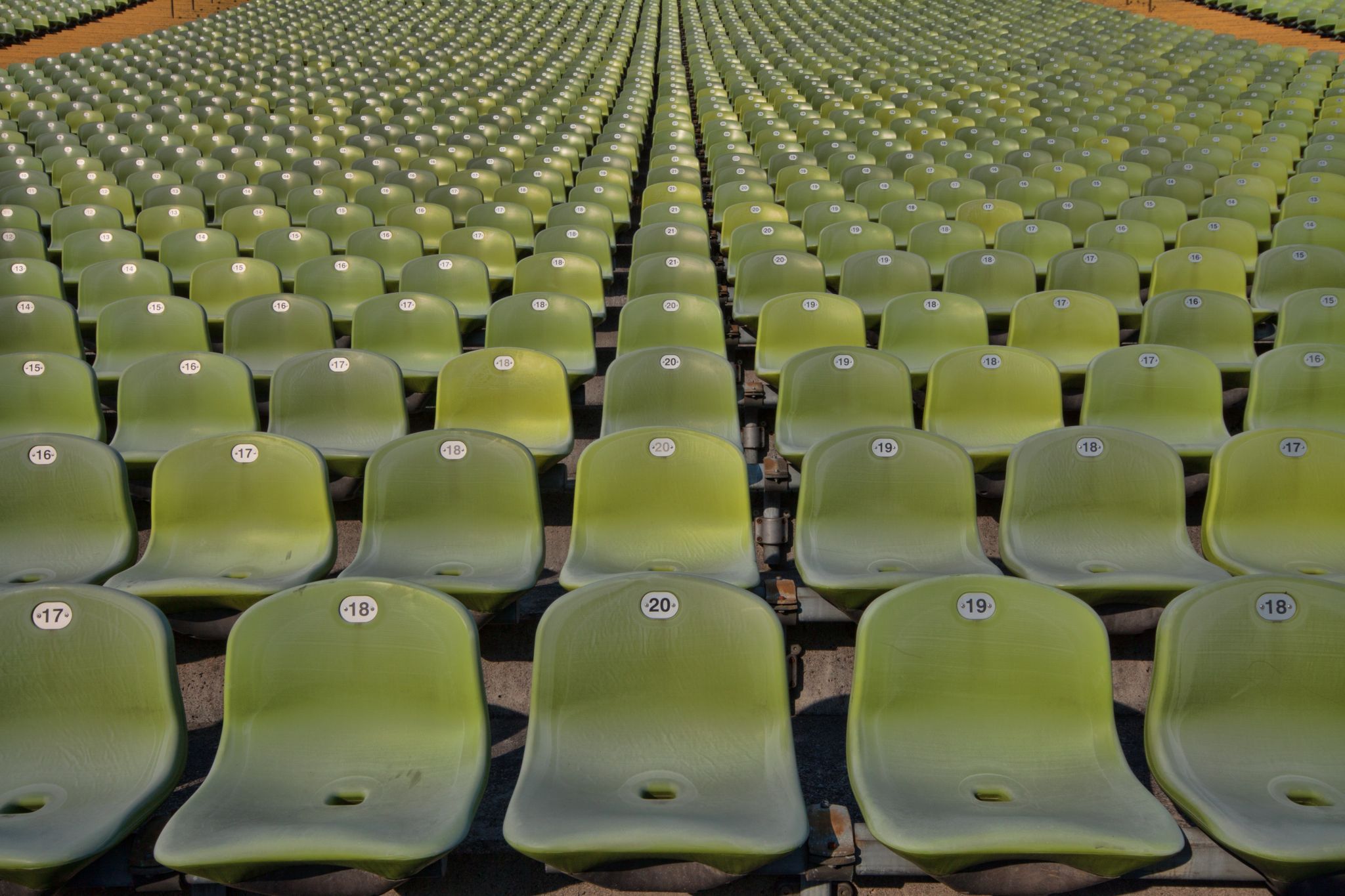 Inside Olympia Stadium, Munich, Germany
