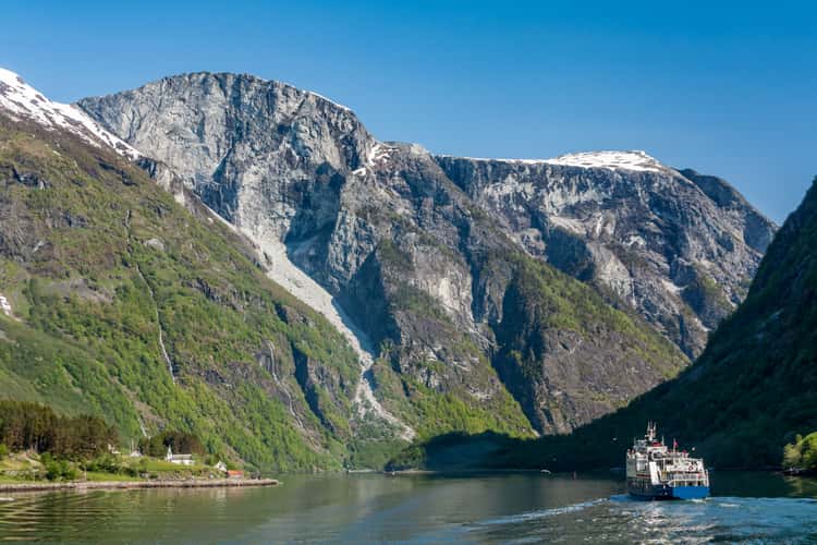 Nærøyfjord near Bakka