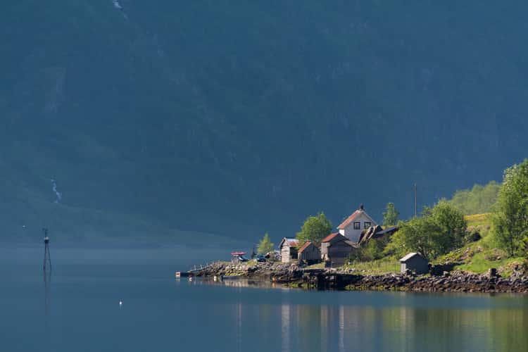 Nærøyfjord near Bakka
