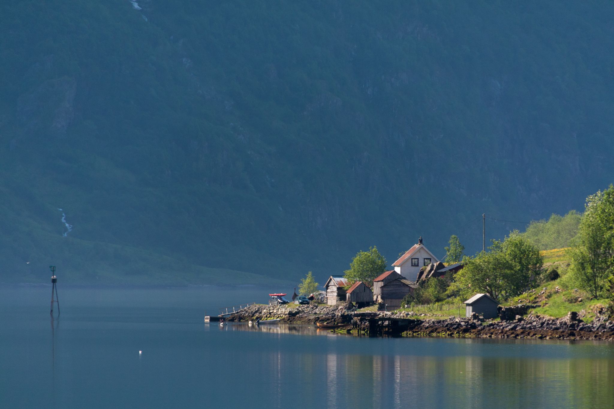 Nærøyfjord near Bakka, Norway
