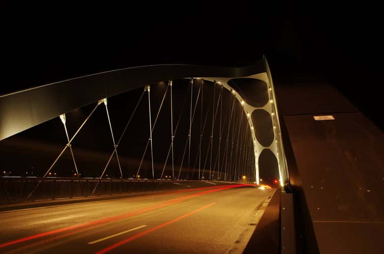 Osthafenbrücke, Frankfurt am Main