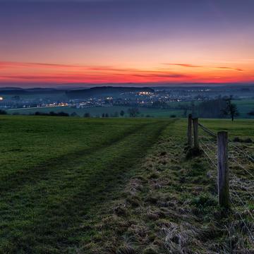 Queckborn sunset spot, Germany