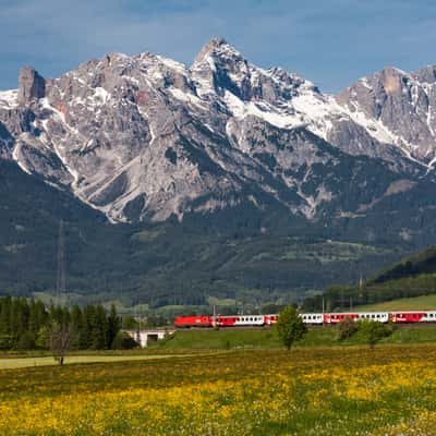 Steinernes Meer from Maishofen, Austria