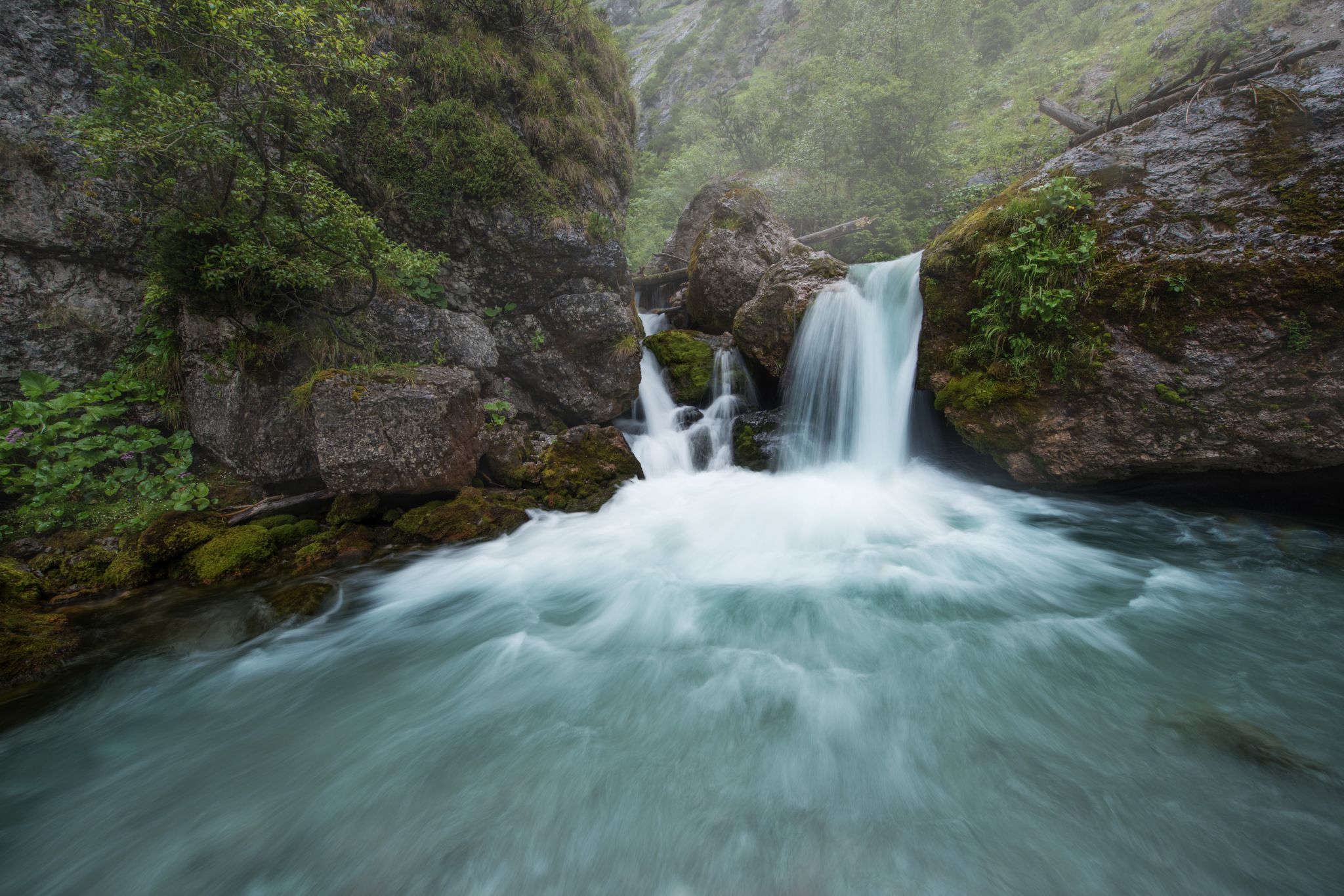 Stoißengraben Wasserfall, Austria